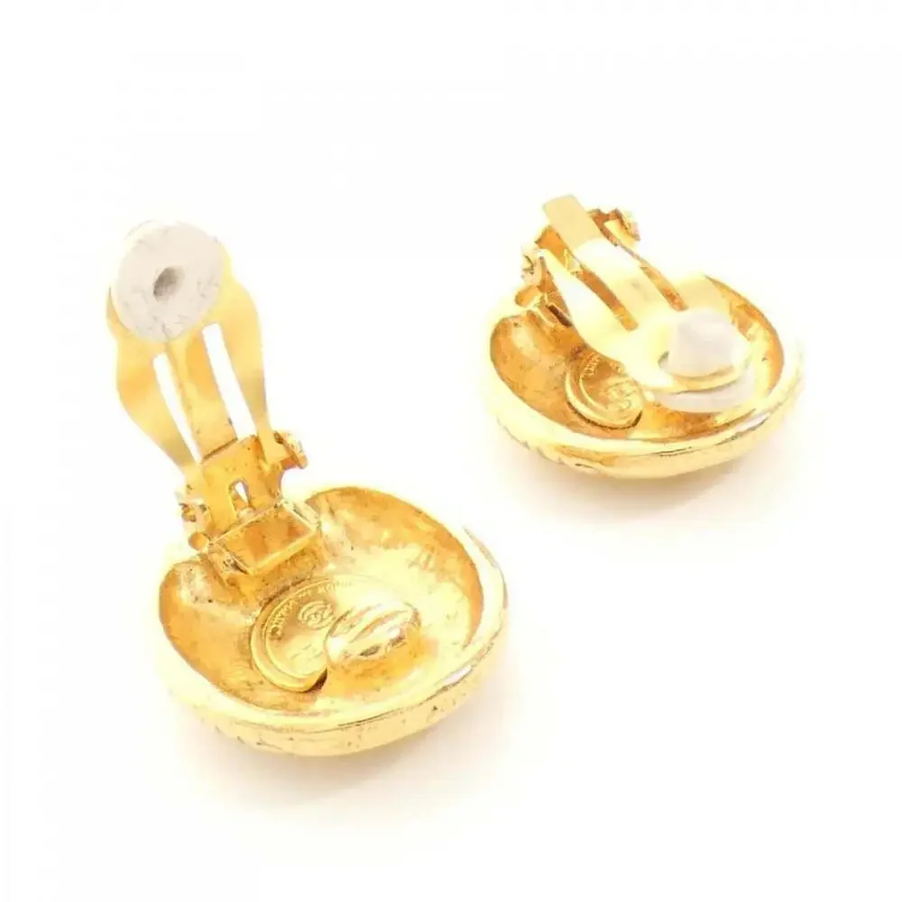 CHANEL Gold Earrings